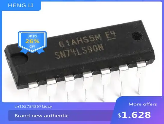 

NEW 100% SN74LS90N