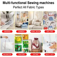 Sewing Machine for Beginners 38 Built-in Stitches with Extension Table &Dual Speed 2