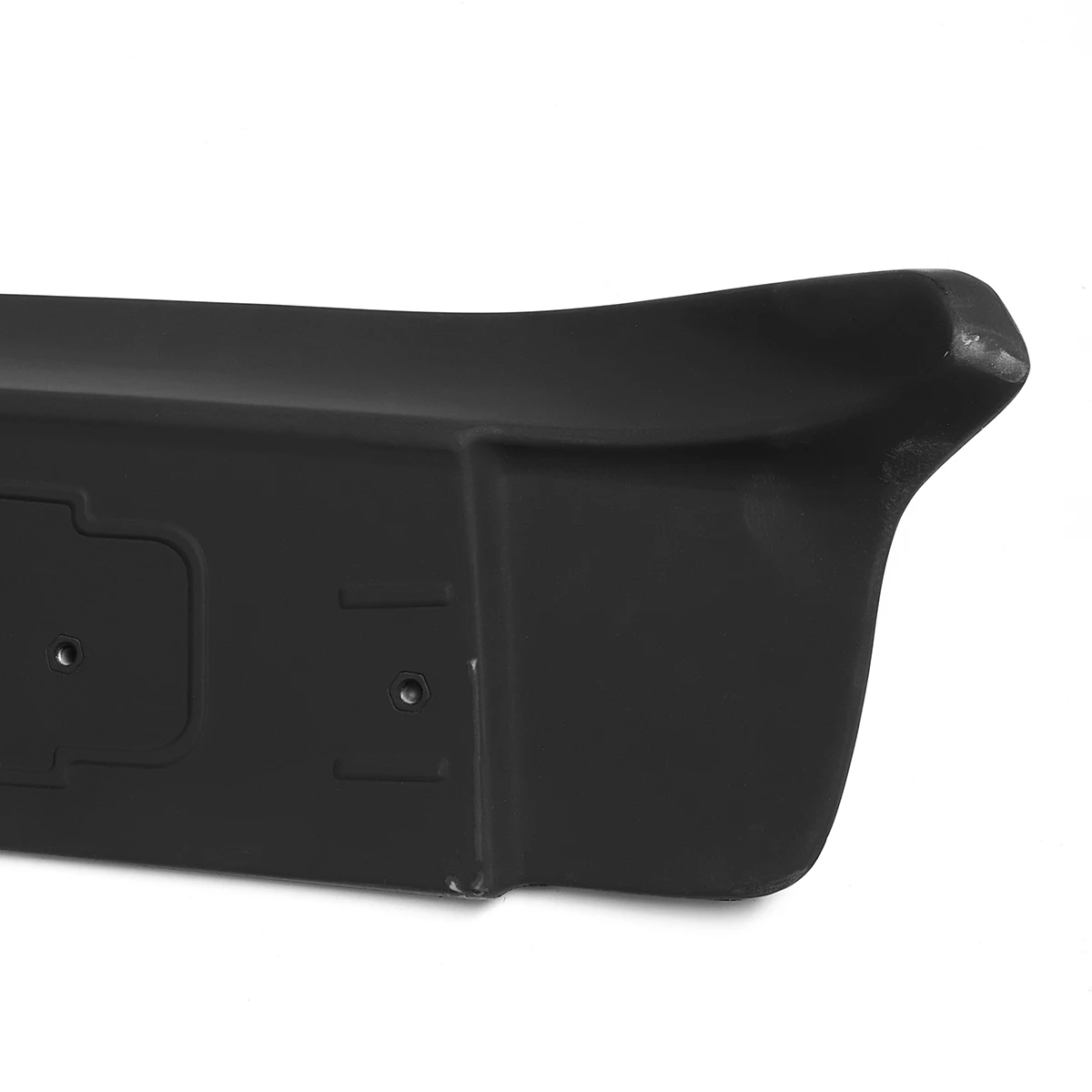 Matte Black ABS Plastic Rear Trunk Spoiler Lid Extension Wing