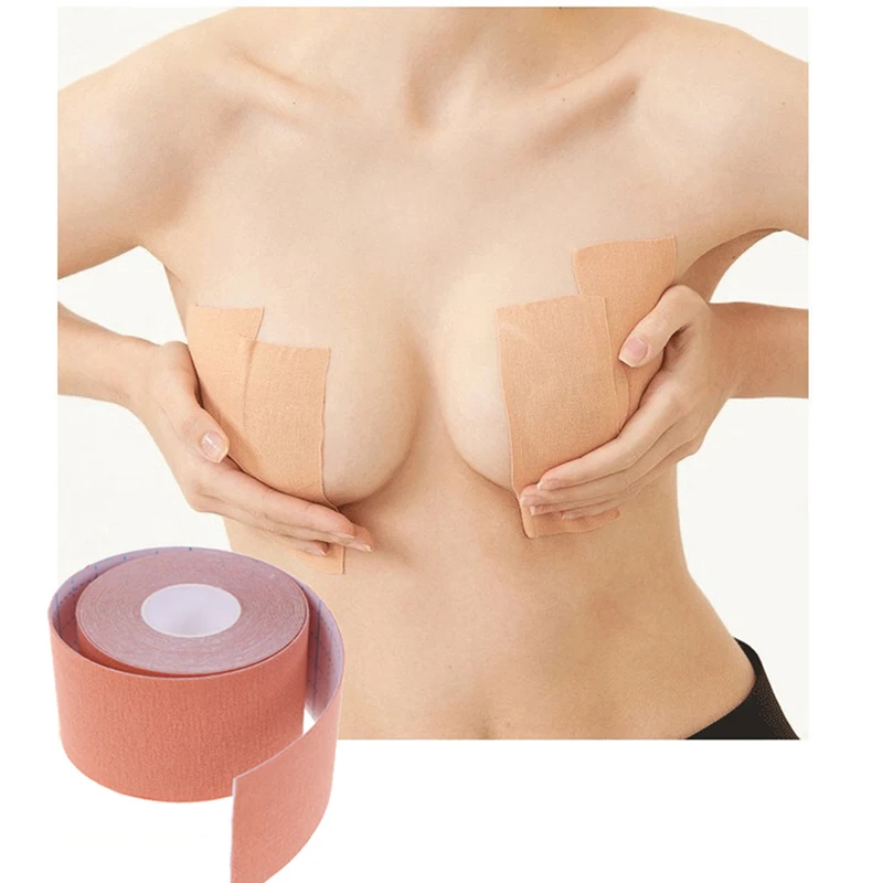 

Boob Tape Breast Lift Adhensive Tape Push up Sexy Backless for Women Lady Lift Up Invisible Bra Tape