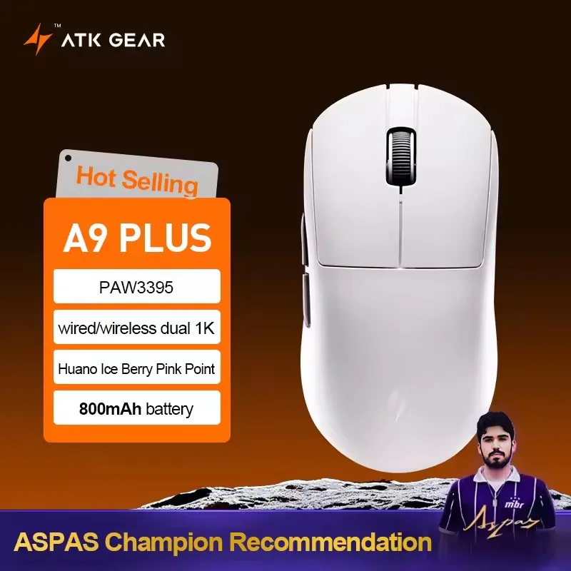Enhanced Wireless Ultra-Precision Gaming Mouse - Ergonomic Design