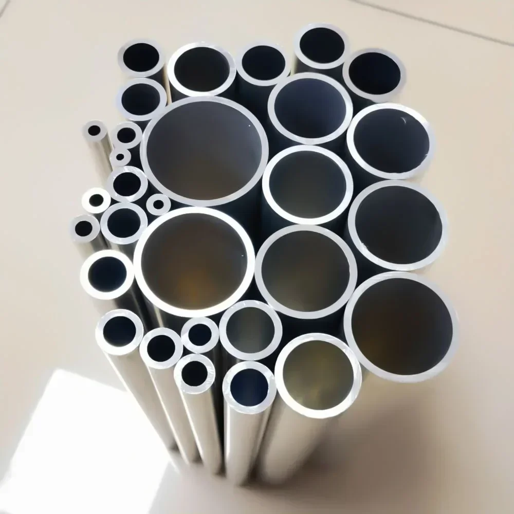 Tubo de aleación de aluminio, 14 piezas-80 piezas, 13-17mm OD, recto, 500mm de largo, redondo, múltiples cantidades