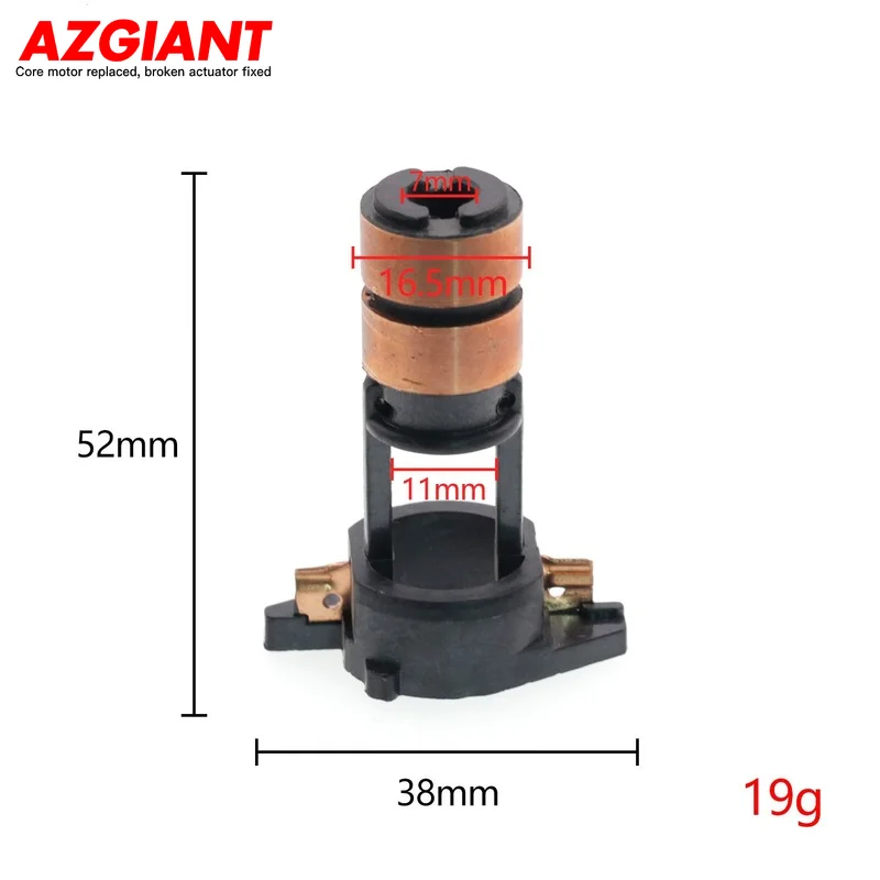 AZGIANT 25PCS (7x16x51mm) For Ford VW Jetta Passat B5 Bosch Generator Collector Copper Head Slip Ring Current Collector