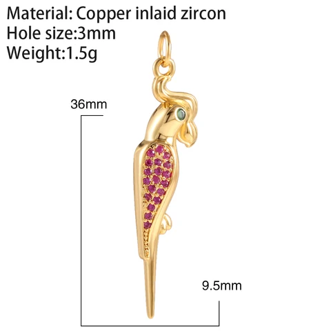 Crystal Animal Hummingbird Charms Necklaces For Women Fashion Jewelry Gold Pendant Color Chain Bird Pendant Choker Supplies