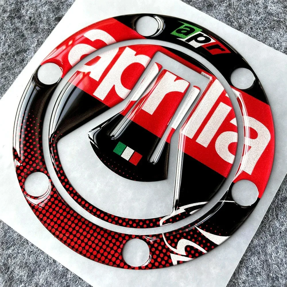 Motorcycle Fuel Tank Sticker Protector For Aprilia RSV4/RS50/RS125/Tuono V4 - 3D Epoxy Resin Tank Pad Guard Decal