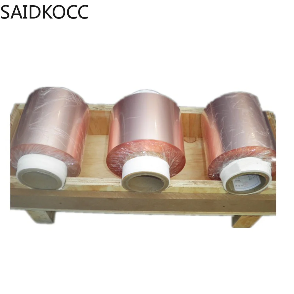 

Заводская поставка SAIDKOCC, медная фольга/медная полоса для литиевого аккумулятора, сырье