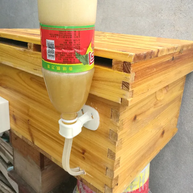 Új Méhészeti Méh Adagoló Mézelő Adagolók Ivóvíz Vízvezeték -Öntözés Méhek Szerszáma - Image 6