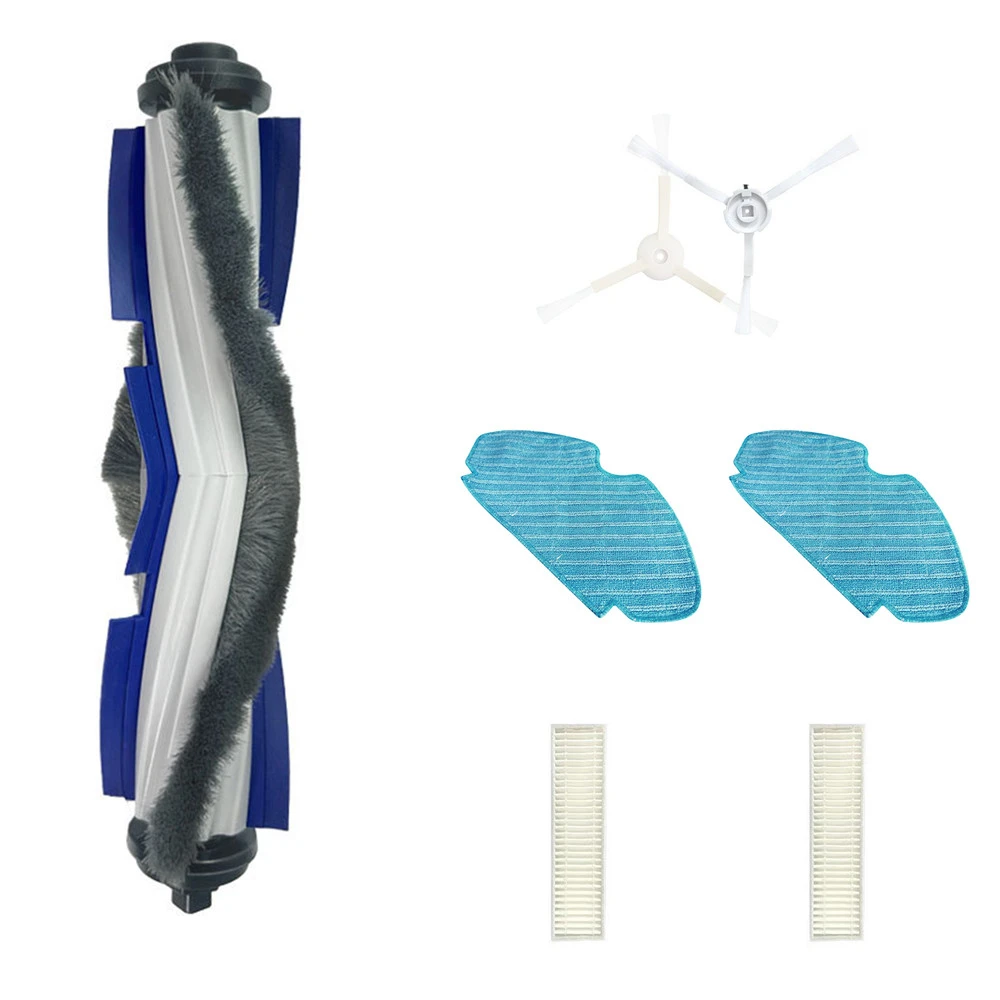 

7PCS For Tefal Explorer Serie 60 RG7447 7455 Roller Brush Side Brush Filters Mop Cloth Replacement Parts Robotic Vacuum Cleaner