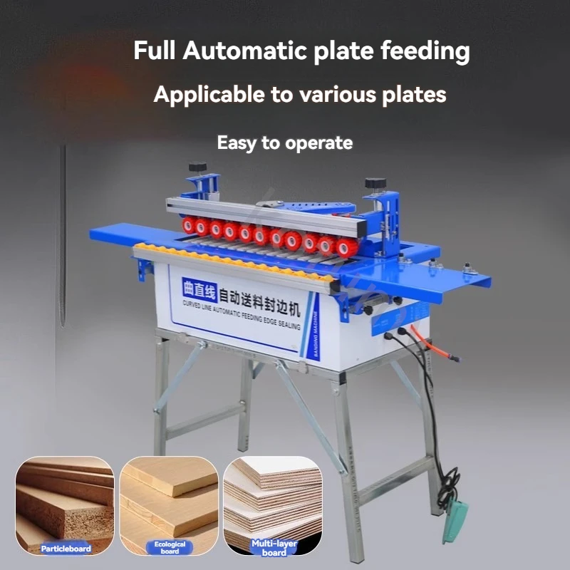 Woodworking Edge Banding Machine Automatic Edge Banding Machine with Gluing, Trimming,ing and end cutting