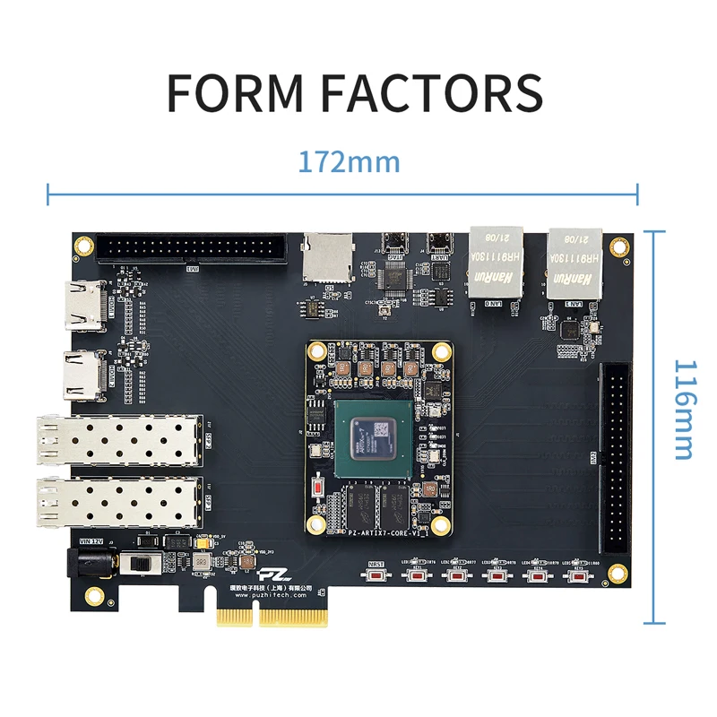 PuZhi PZ-A7200T-KFB  ŰƮ, Xilinx Artix-7 XC7A200T FPGA  , PCIE HDMI  