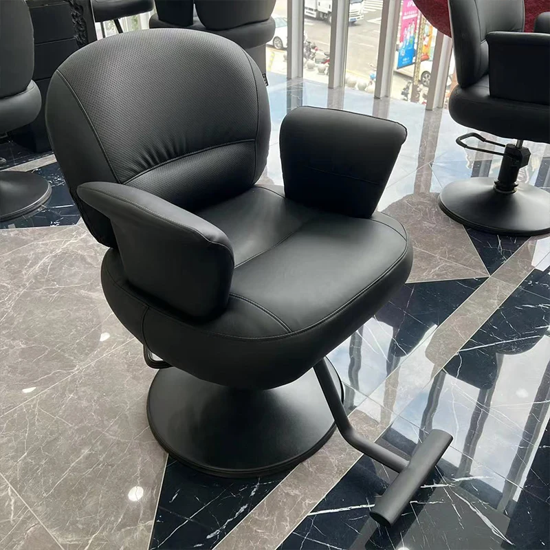 

Simple Lifting Seat Hair Cutting for High-Grade Hot Dyeing Chair Barber Shop