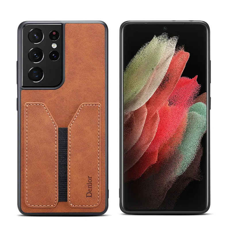 Premium Soft Leather Phone Case with Card Slot Holder