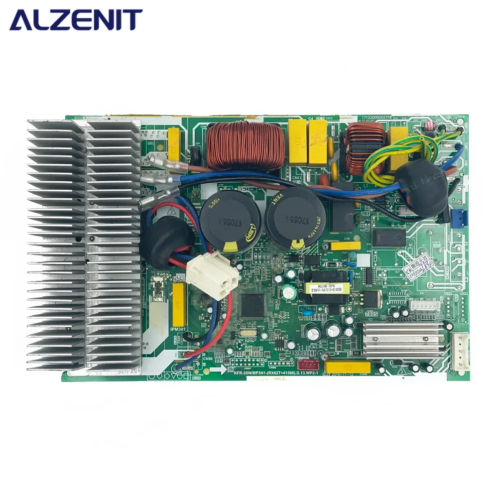 Used Control Board For Midea Air Conditioner KFR-35W/BP3N1-(RX62T+41560).D.13.WP2-1 Circuit PCB 17122000002718 Conditioning Part