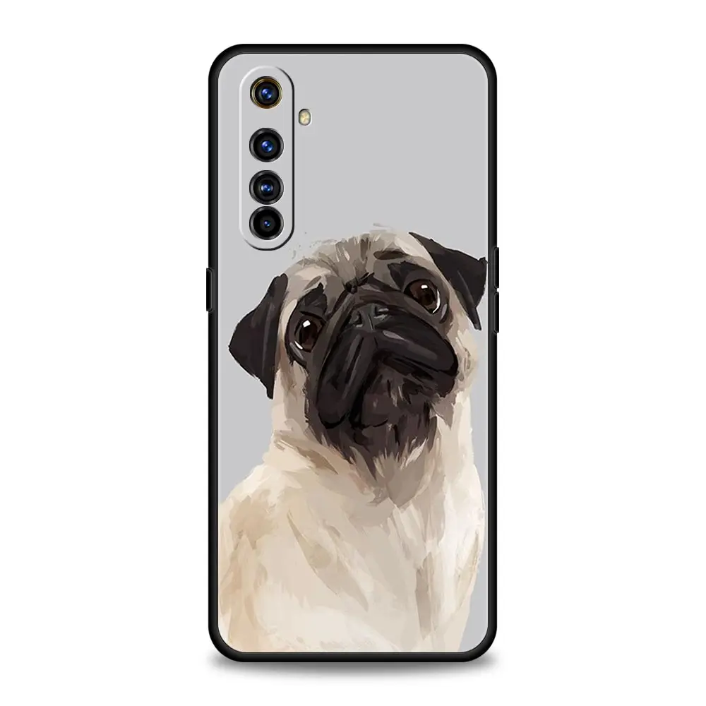 Adorable Pug Dog Design Phone Case Cover