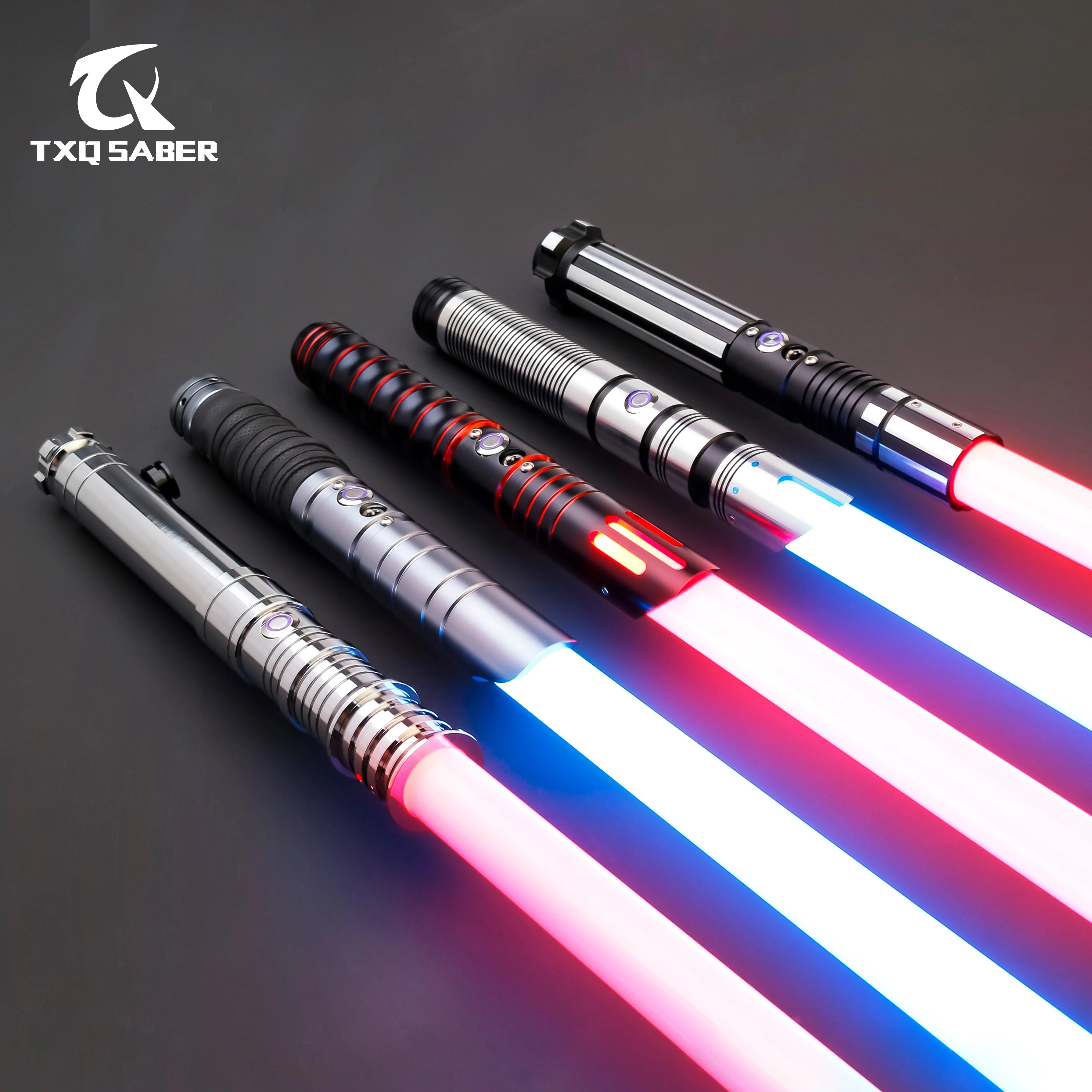 TXQ-Sable de luz NEO Pixel RGB para niños, espada de combate láser de 12  colores, Jedi, oscilación suave, Metal, fuerza, brillo, Blaster, Cosplay,  juguetes luminosos - AliExpress