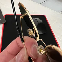 Mężczyźni Sunglases sześciokątne okulary nowe kobiety metalowa rama okulary wędkarskie złota herbata okulary lentes de sol hombre okulary UV400 4