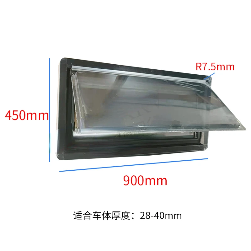 

Для модификации автофургона боковое окно для автофургона выдвижное затенение солнцезащитный козырек против комаров двойная акриловая занавеска