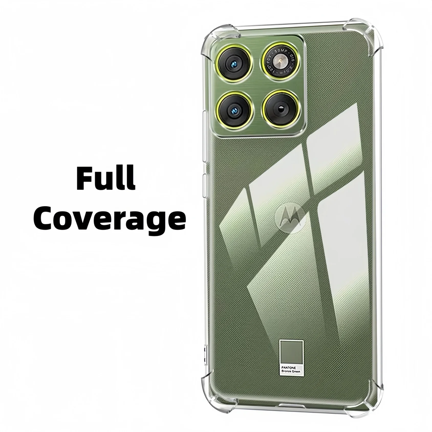 Crystal Clear TPU Shockproof Protection Phone Case