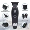 D10 7000RPM 3 Colors Professional Men's Hair Salon Hairdresser Sculpted Push Corner DLC Coating 0 Blades High Speed Low Noise 3
