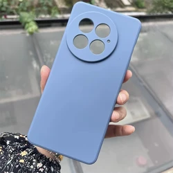 Luxury Shockproof Soft Liquid Silicone Rubber Full Protective Case for Oneplus 13 (Grey)