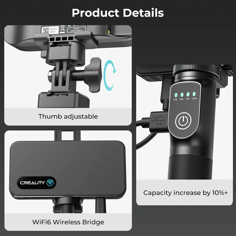 Crealiteit Upgrade Kit Voor Draadloos Scannen Voor Cr-Scan Fret/Fret Se Wifi6 Draadloze Brug Ondersteuning Win/Mac/Ios/Android