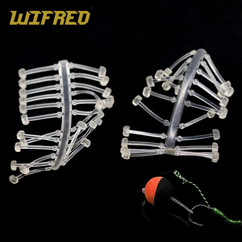 Wifreo 10 Pz Carp Fishing Bait Stop Per Boilie Bait Pop Up Stop Holder Inserti A Vite Hair Rig Tackle Clear Plastic Bait Stop