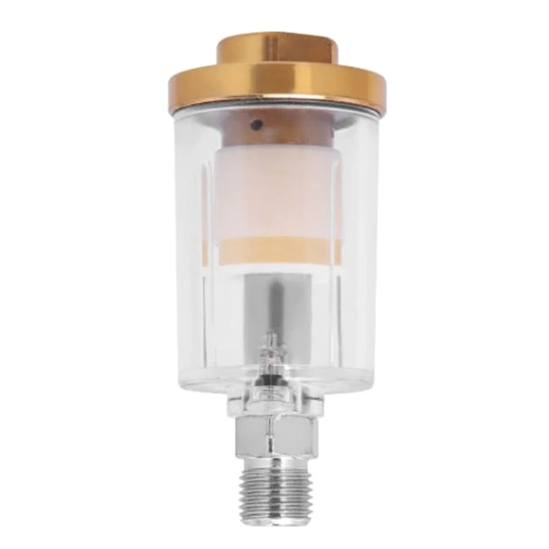 

Water Oil Seperator Filter 1/4" NPT Male & Female Thread Filters Air Line Compressor Fitting Quality Plastic