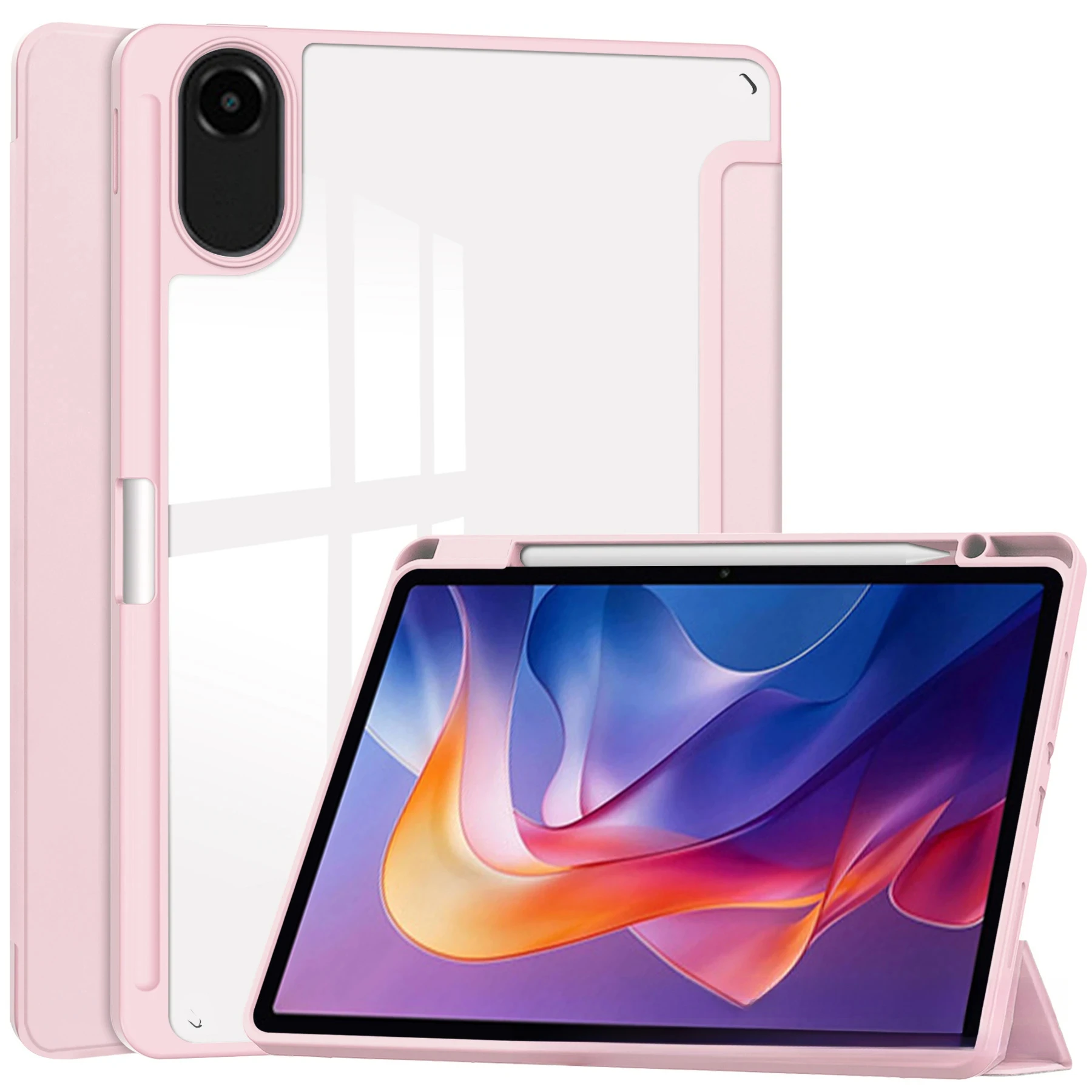 Für Xiaomi Redmi Pad 2 Hülle 11 Zoll Dreifach Faltbare Acryl-Tablet-Hülle mit Stifthalter – Detail 19