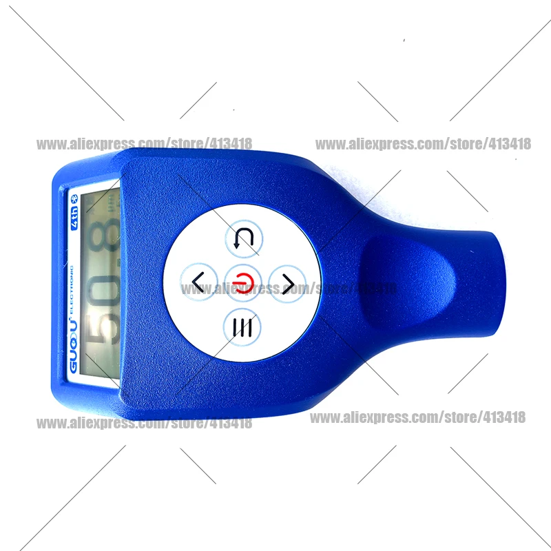 LCD Screen Auto Car Paint Film Thickness Gauge Paint Coating Thickness Tester 0-3000&mu;m 0.1&mu;m Fe NFe Probe Gauge