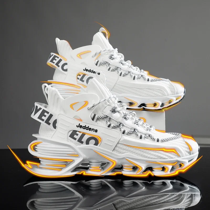 

Trend Sports Shock-absorbing Youth Sports Breathable Running Shoes Men's Sneakers Men Free Shipping Shoes for Men Basketball