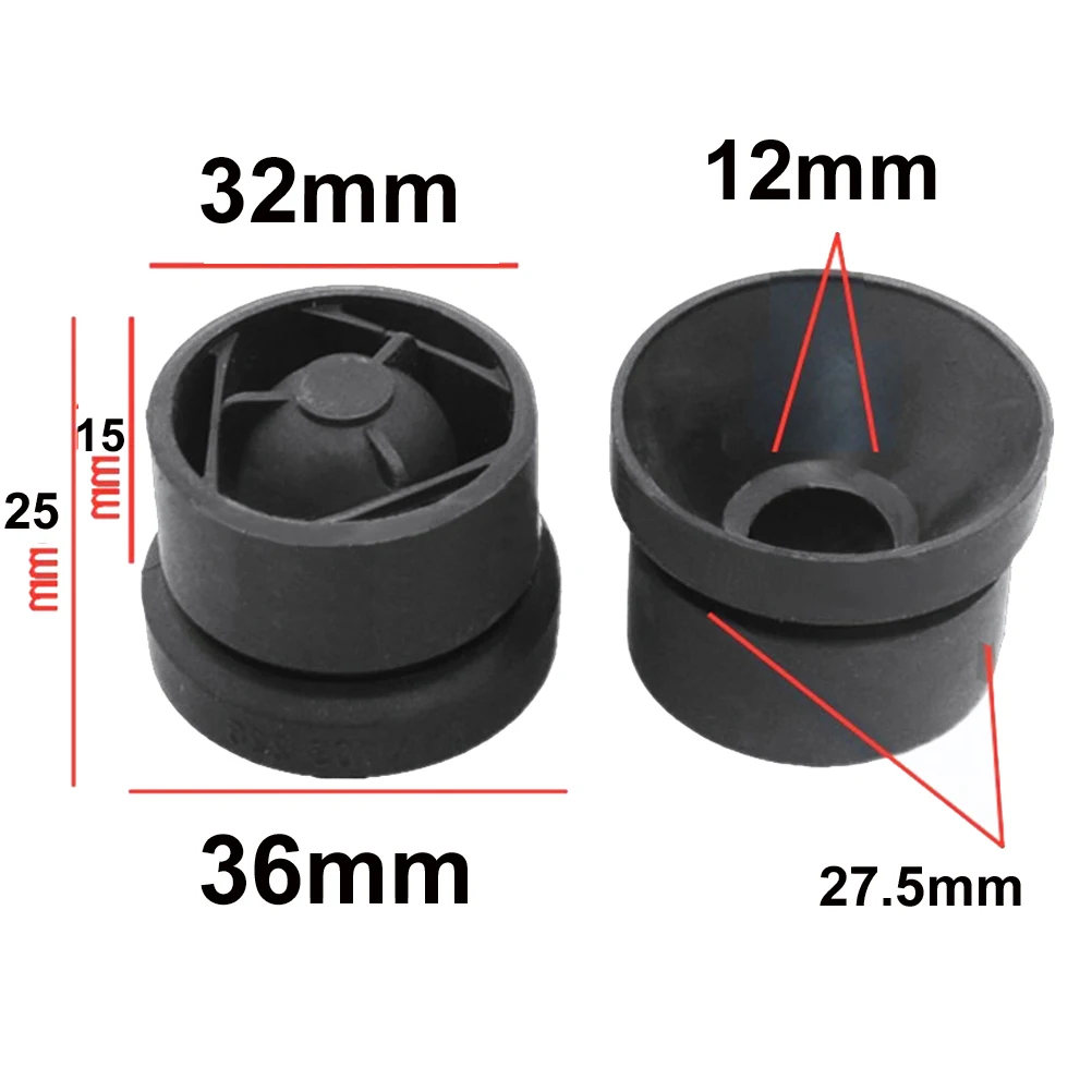 4Pcs Motor Abdeckung Tülle Gummipuffer Stoßstange Tülle Montage Stop Jounce Bush Schutz Für Audi VW Polo Passat CC touareg – Detail 3