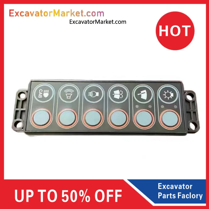 

For Excavator For Hyundai Excavator R150/210/225/275/305/335-9 Wiper Controller Panel Switch With High Quality