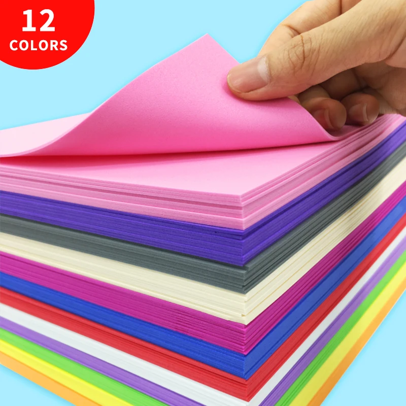 10 Sheets Thick Multicolor A4 Sponge EVA Foam Paper Kids Handmade DIY Hand  Craft Cards & Card Stock - AliExpress