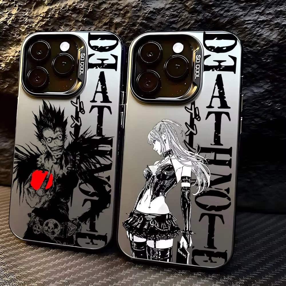 Anime Death Note Anti-Fall Matte Phone Case with Back Cover Protection