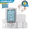 INSMART TENS Rechargeable Muscle Stimulator EMS Dual Channel Electrode Pads 36 Modes for Neck Muscle Massage Relax Pulse Massage 1