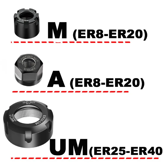 Collet Chuck ER Extension Rod C8 C10 C12 C16 C20 C25 C32 C40 ER8 ER11 ER16 ER20 ER25 ER32 ER Collet Chuck CNC Milling Lengthen Turning Tool