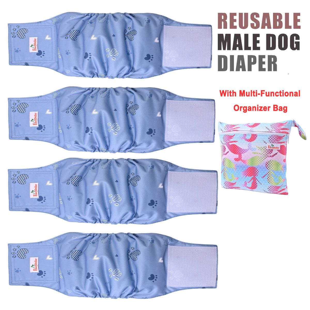 Pet Diapers Dog Diapers 4 PCS
