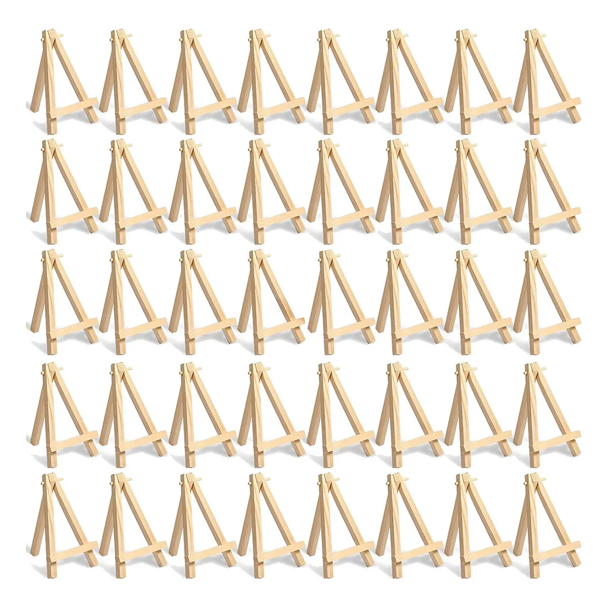 60-pack-mini-wooden-display-stand-natural-wooden-easel-art-craft-painting-triangle-easel-canvas-stand-stand