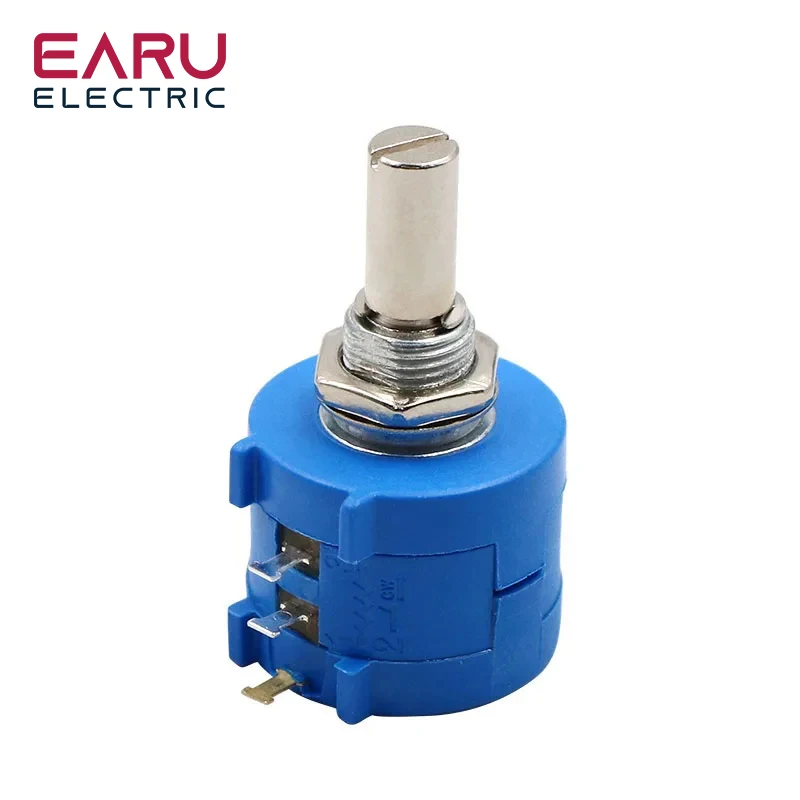 10pcs/lot Wire wound potentiometer 3590S-2-103L 3590S 10K Ohm Precision Multiturn 10 Ring Turns Linear Rotary