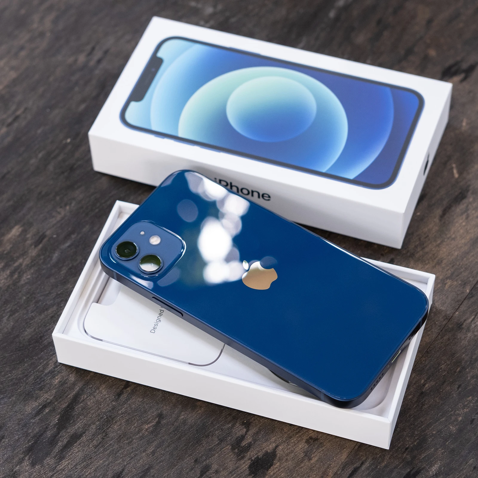 Iphone Mobile Phone Original Apple iPhone 12 5G LTE NFC Face ID 6.1'' Apple 12 IOS A14 Bionic Hexa Core Front and Back 12MP Unlocked Cellphone