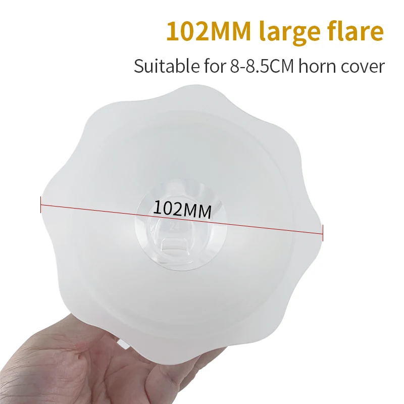 New Design BPA Free Silicone Flange Pad Breast Pump Accessories Compatible for 8-8.5cm Diameter of Flange Suitable for speCtra