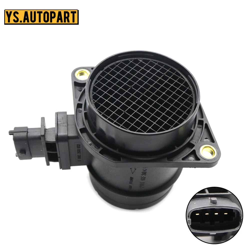 Maf Mass Air Flow Meters Sensore Per Chevrolet Epica 2.0 Diesel Alfa Romeo Mito Fiat 500 Bravo Ii (198) Doblo Idea 0281002873