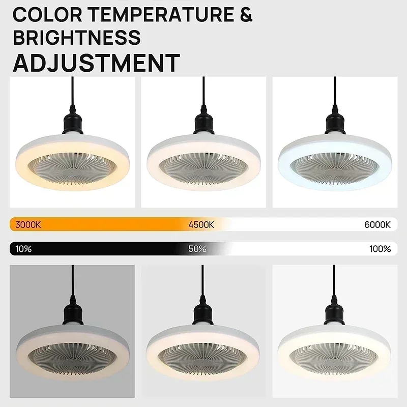 Ceiling Fan Led Ceiling Fan Lights Led Fan Light Xiaomi Smart 3 In 1 Ceiling Fan Ceiling LED With Light Remote Control Dimmable Bright Energy Saving E27 Converter Base 85-265V