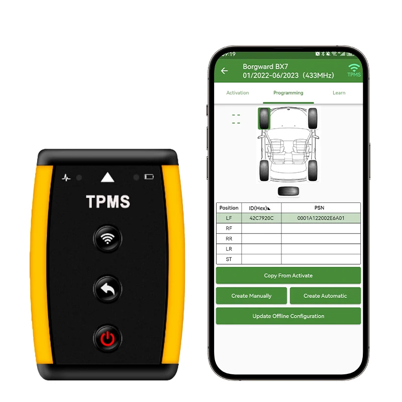 QQr ڵ  α׷ , Gm & Ford TPMS  н Ȱȭ , Ÿ̾ з 缳 TPMS 