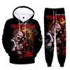 Terrifier 3 Movie Sweatsuit Casual Fashion Hoodie Jogger Pants Two Piece Suit Cosplay 3D Sweatshirts+Sweatpants 2 Pieces Sets 1