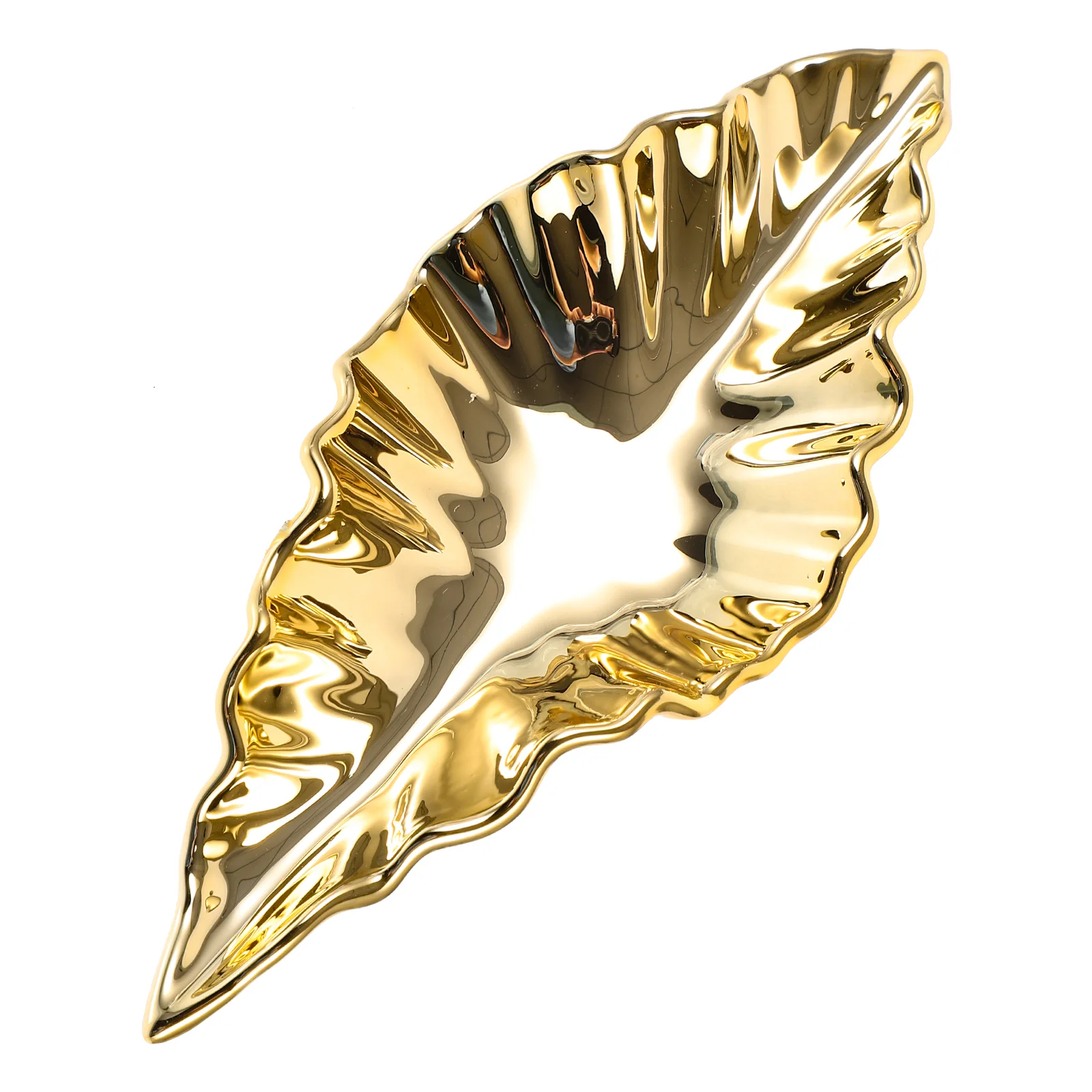 

Leaf Decor Golden Lovely Leaf Ceiling Decoration Plastic Leaf Ornament Pendant