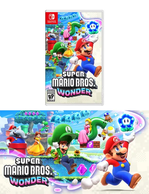 Super Mario Bros. Wonder & RPG セット Super Mario RPG and Super Mario Bros Wonder Two Game Bundle