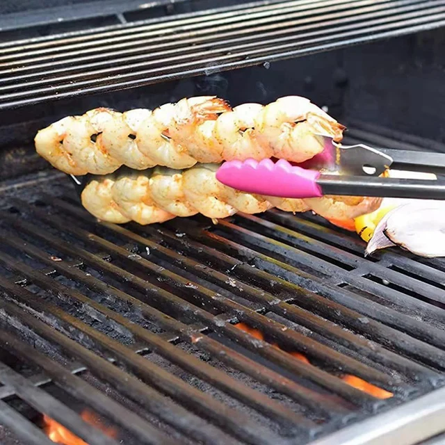 11,8 Hüvelyk Hüvelykes Rozsdamentes Acél Barbecue Bot Újrahasznosítható Halcsont Alakú Kültéri Tábortűz Bbq Szerszám - Image 5