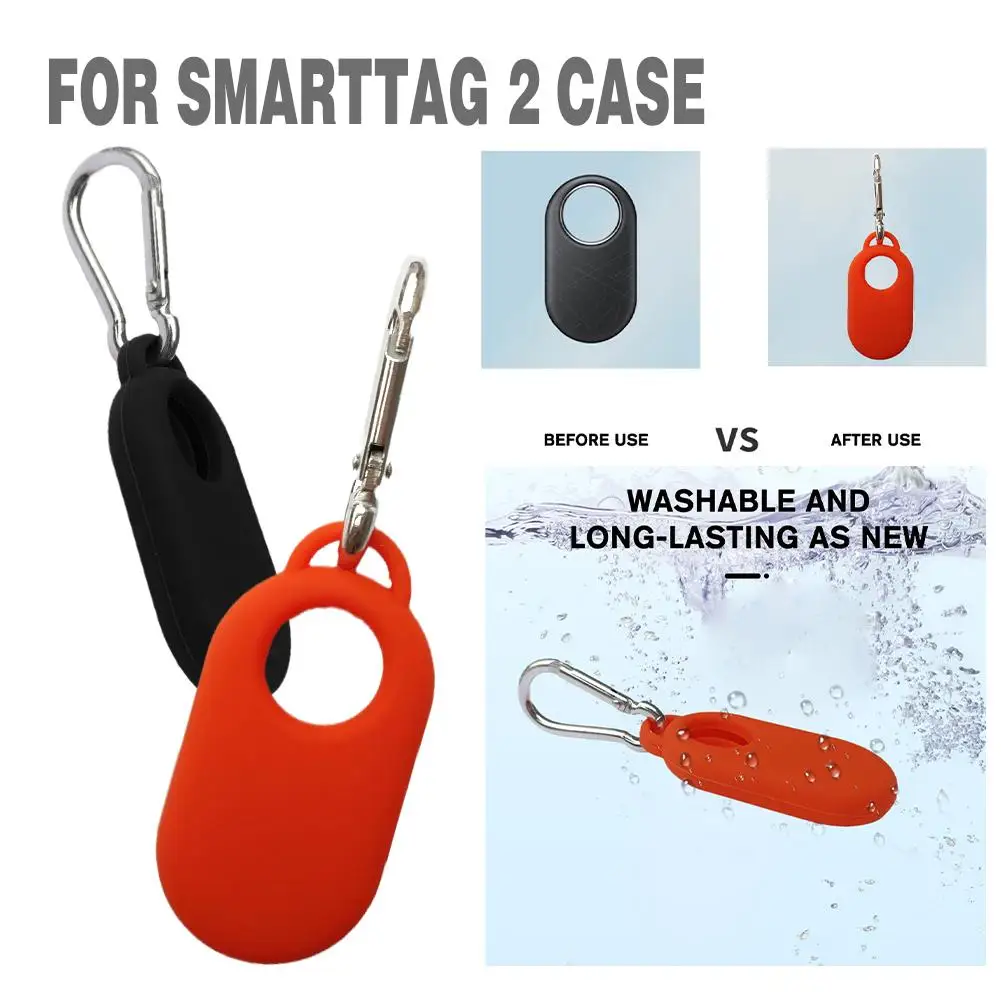 Per Smarttag 2 Custodia Protettiva Portatile Per Samsung Galaxy Smarttag2 Smart Tag 2 Custodia Protettiva In Silicone Morbido Skin C W0Q0