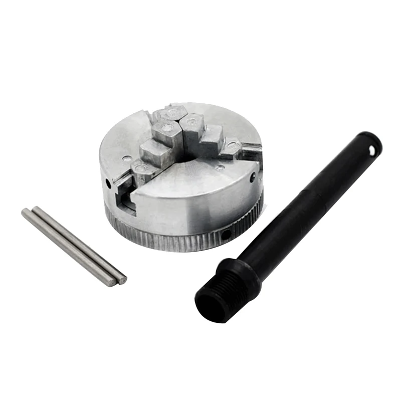 

Z011 Mini Drill Chuck Zinc Alloy Manual Self-Centering Metal 3-Jaw Lathe Chuck Clamp Metal With For CNC Lathe Machine Tool